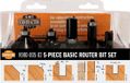 CMT Orange Tools 5-delige bovenfrezen set
