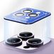 BLUEO Sapphire Protection d'objectif d'appareil photo pour iPhone 14 Pro et 14 Pro Max