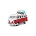 MAISTO VW T1 Bus Samba met dakbagagedrager - modelauto 1:25