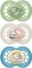 MAM 3 Fopspenen Original 18+ Maanden (2x Natuur, 1x Nacht) - Blauw/Groen/Taupe