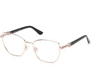 Guess GU50312 Shiny rose gold 54/17/140 Vrouwen Brilmonturen