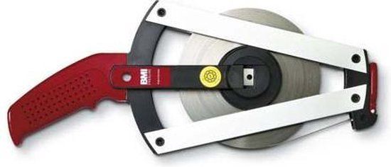 BMI rolbandmaat ERGOLINE L.50m rolbandbreedte 13mm Bcm EG II Alu.
