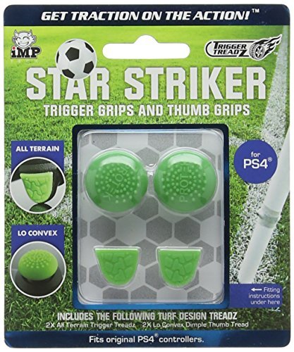 iMP Gaming iMP Star Striker Trigger & Thumb Grips (Green) PS4