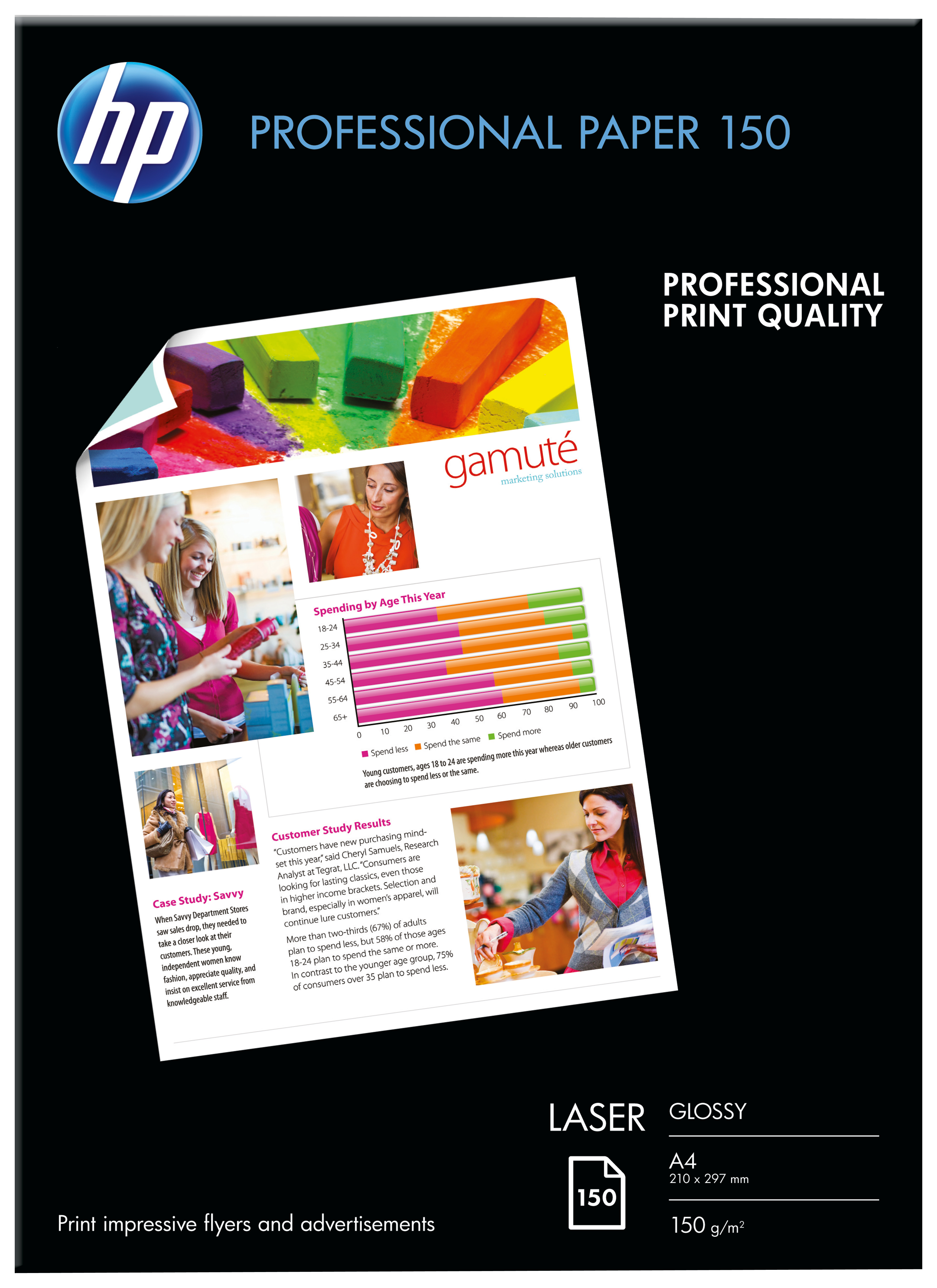 HP CG965A Printerpapier wit