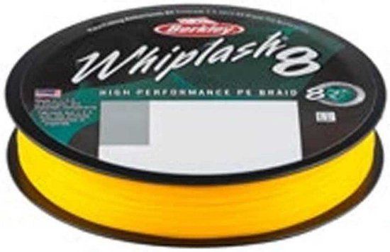 Berkley Whiplash 8 - 300 M - 0.10 mm - Geel