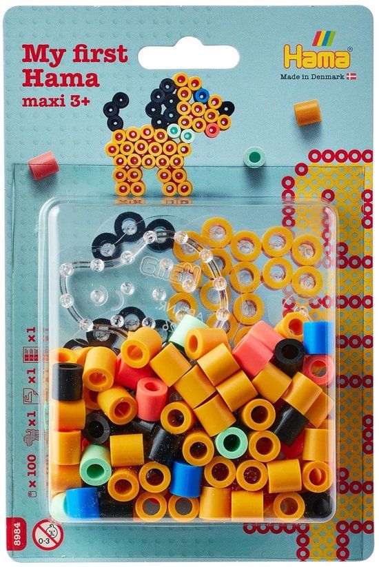 Hama Maxi strijkkralen hond - creatieve speelset voor kinderen.
