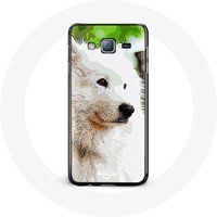 Samsung Galaxy Grand Prime Samojeed Hond Wit Maniacase