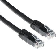 ACT IB4251 U/UTP CAT6A Patchkabel Zwart - 1,5 meter