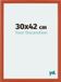 Your Decoration - Cadre photo 30x42 cm - MDF - Orange - Mura
