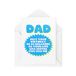 Funny Dad Cards - Moge uw dag net zo ontspannend zijn als uw leven voor mij - papa verjaardagskaarten - grappige papa kaarten - papa grappen - CBH1687