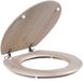 Beldray Wooden Toilet Seat - White Oak