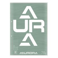 Aurora cursusblok A4 geruit groen (100 vel)