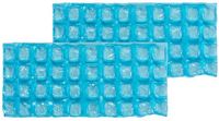 Arte r Artesania Cerd Set van 2x stuks herbruikbare koelelementen/icepacks 13 x 9 x 20 cm - Flexibele koelelementen voor koeltas/koelbox