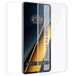 Tumundosmartphone Dubbel transparante hoes van PC + TPU Full Body 360 voor Xiaomi Poco X6 Pro 5G