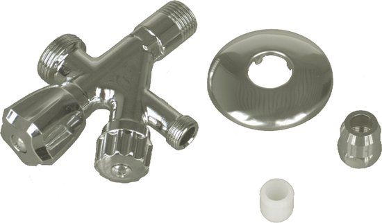 UNIVERSEEL - COMBINATIE SHELL-KRAAN+AANSLUITING WASMACHINE