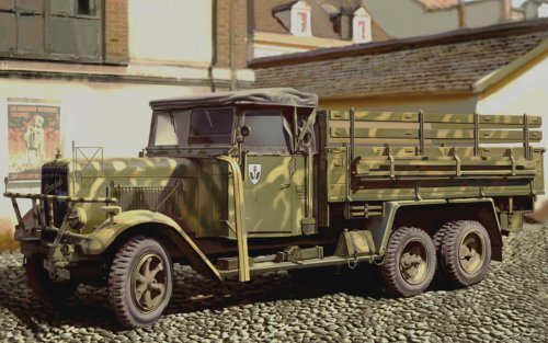 ICM ICM35466 1:35-Henschel 33 Tweede Wereldoorlog Duitse Leger Truck