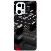 Oppo Bedrukt siliconen hoesje compatibel met Oppo Find X5 Pro Dj mixer