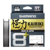 Shimano Kairiki 8+ Gevlochten Vislijn 300 M Transparant 0.160 mm