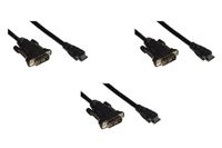 LINK LKCHDVI2003 Kabel HDMI naar DVI-D 18+1 stekker 2 meter - videoadapter 4K 2K voor PC Monitor Projector