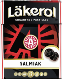 Lakerol Salmiak Sugar Free Pastilles