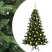 vidaXL Kunstkerstboom met kerstbal 120 cm 150 LED's Warmwit