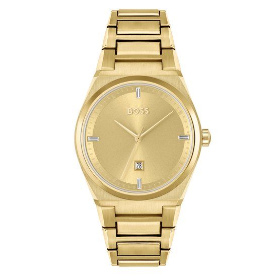 BOSS HB1502672 ONE Dames Horloge - Goudkleurig - Staal - 36 mm