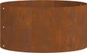 vidaXL Plantenring Roestig 40 x 40 x 20 cm Weervast Staal