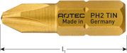 Rotec Schroefbit TiN PH1x25 (Phillips) (2 stuks)