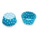 DECORA 0339683 2000 DOTS Backing Cups BLU 50X32MM, Forno, Lichtblauw