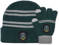 Cinereplicas Harry Potter - Slytherin Muts & Handschoenen Set Kinderen - Groen