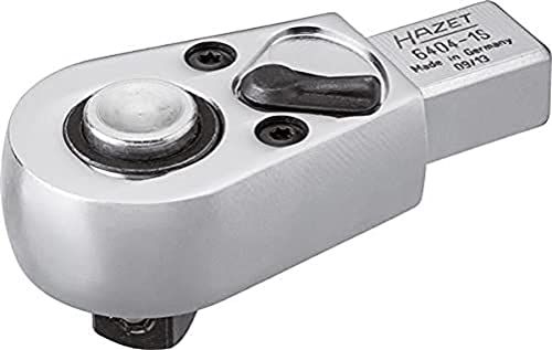 HAZET 6404-1S - Omkeerbare ratel - 83,5 mm - Verchroomd