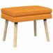 vidaXL - Canapé - Jaune moutarde - 60 x 40 x 46 cm - Tissu