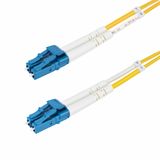 StarTech.com 15m LC naar LC (UPC) OS2 Single Mode Duplex Glasvezel Kabel