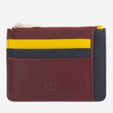 Dudubags Tiago Ritsportemonnee Kalfsleer Bordeaux Unisex