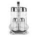 FMprofessional 22513 Menage, 5-delig, glas/roestvrij staal