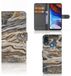 B2Ctelecom Bookcase voor Motorola Moto E7i Power | E7 Power | Steen | Portemonnee hoesje