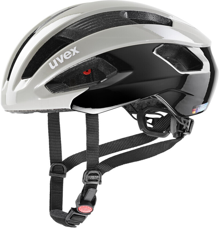 UVEX Rise Helmet, grijs/zwart