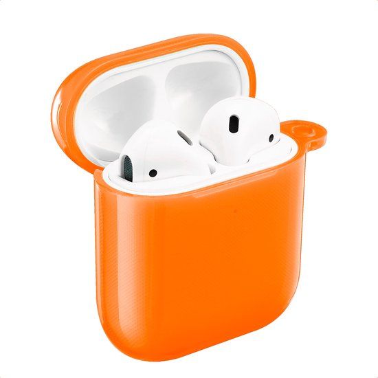 imoshion Neon Case - Hoesje geschikt voor AirPods 1 / 2 - Oranje