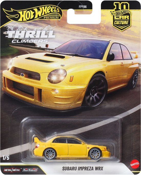 Hot Wheels Premium Car Culture - Subaru Impreza WRX