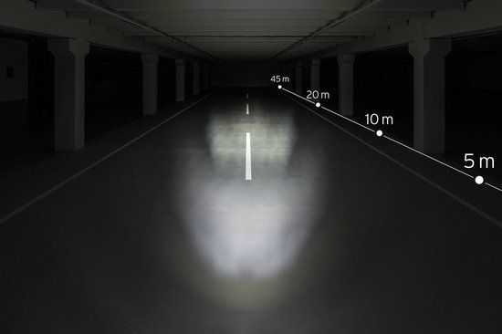 Busch & Müller Lumotec Dopp N Koplamp - 35 Lux - Zwart