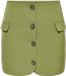 ONLY - ONLASTRID LIFE HW SHORT SKIRT CC TLR - Meisjes - Rokken - Maat 42 - Polyester/Elastaan - Capulet Olive