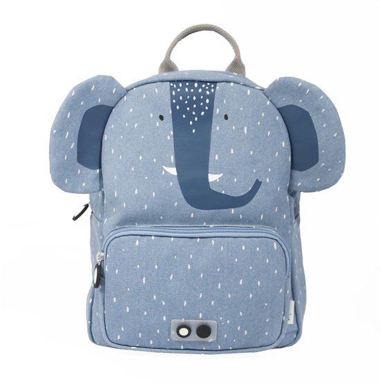 Trixie Rugzak - Mrs. Elephant - Blauw - Waterafstotend - 7.5L