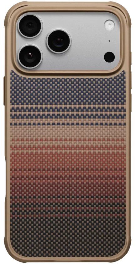 Pitaka ProGuard hoesje iPhone 17 Pro Max – Compatibel met MagSafe – Oranje