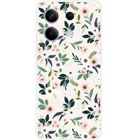 Xiaomi Redmi Note 13 5G Flowers Bedrukt siliconen hoesje