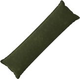 vidaXL - Kussensloop - HOUTEN - Groen - 40 x 145 cm - Microfiber - Fleece