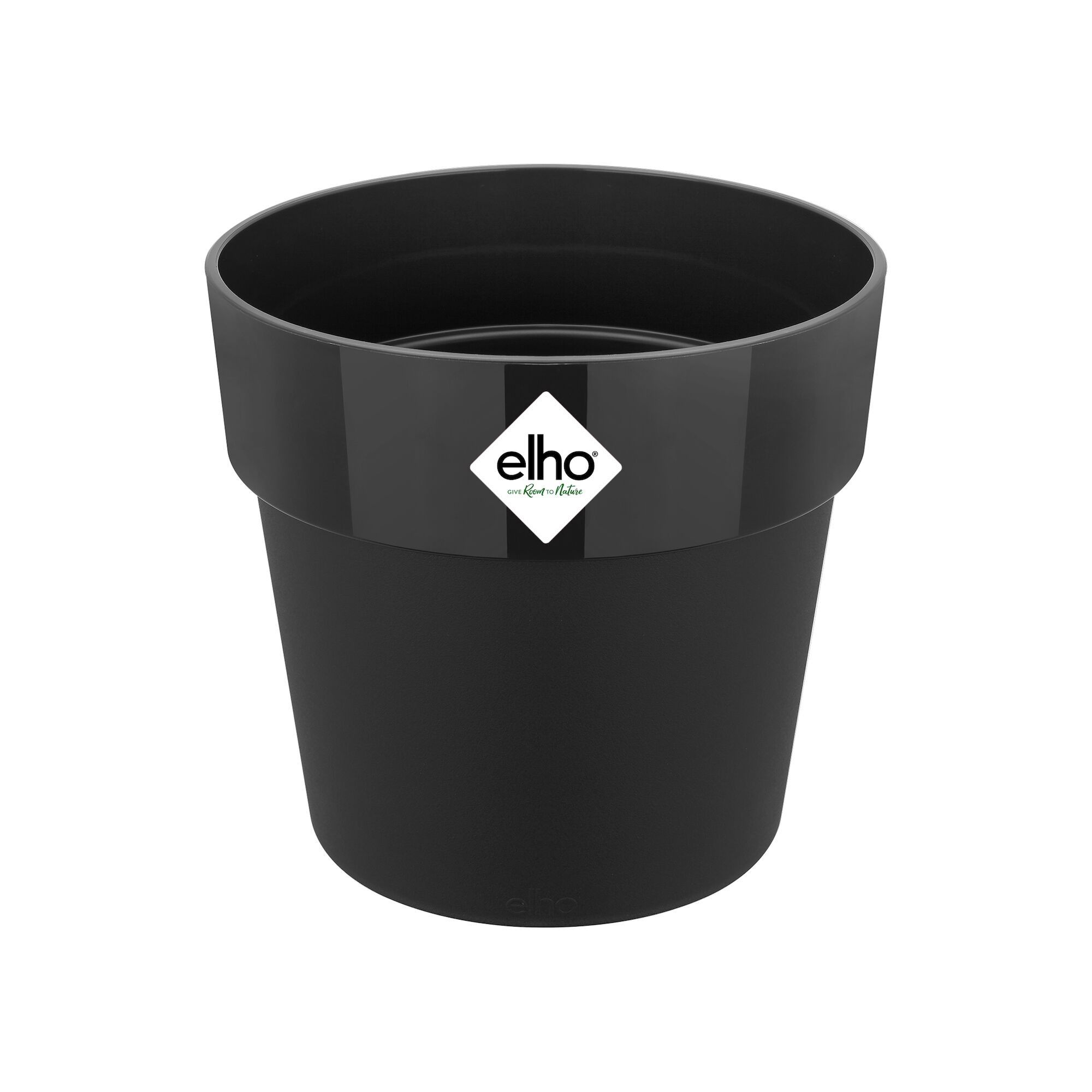 elho B.for original round 25 liv black - kunststof