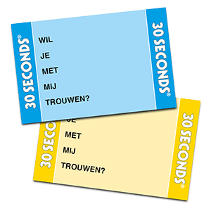Accessoires 30 Seconds Huwelijksaanzoek