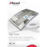 Rexel A4 Zelfklevende Teken Cover - Pack van 10