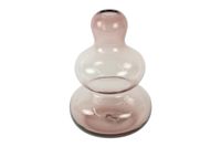Decostar Countryfield Countryfield Vaas Royal-Bree glas L19B19H27CM roze