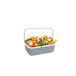 Color Line, emaille vershouddoos, grijs S plat, 0,42 l